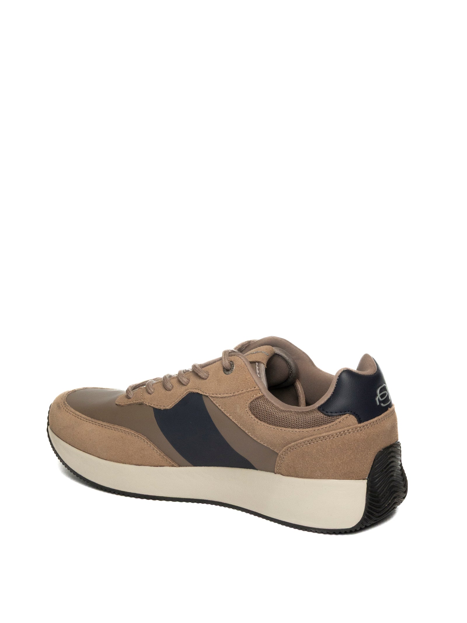 Piquadro sneakers in camoscio tortora PQ7703