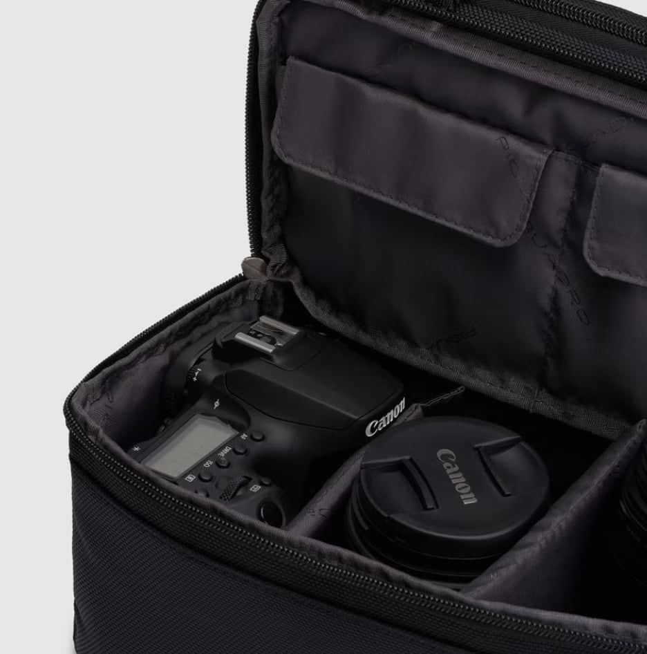 Borsa fotografica in tessuto riciclato AC5934BR2