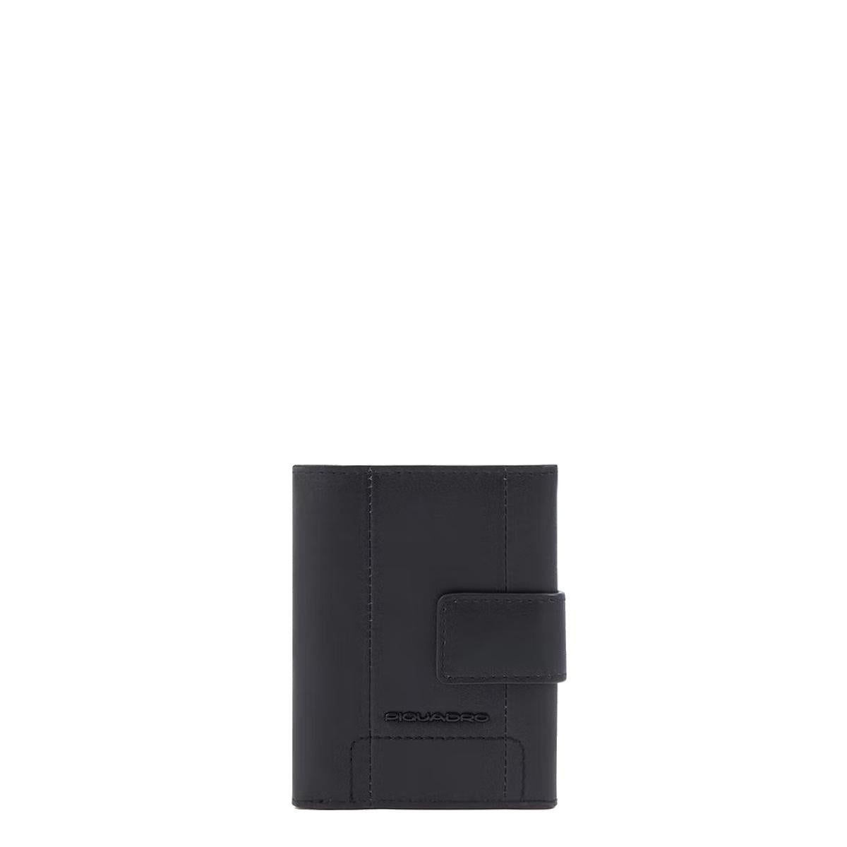 Portafoglio Piquadro verticale RFID linea Finn