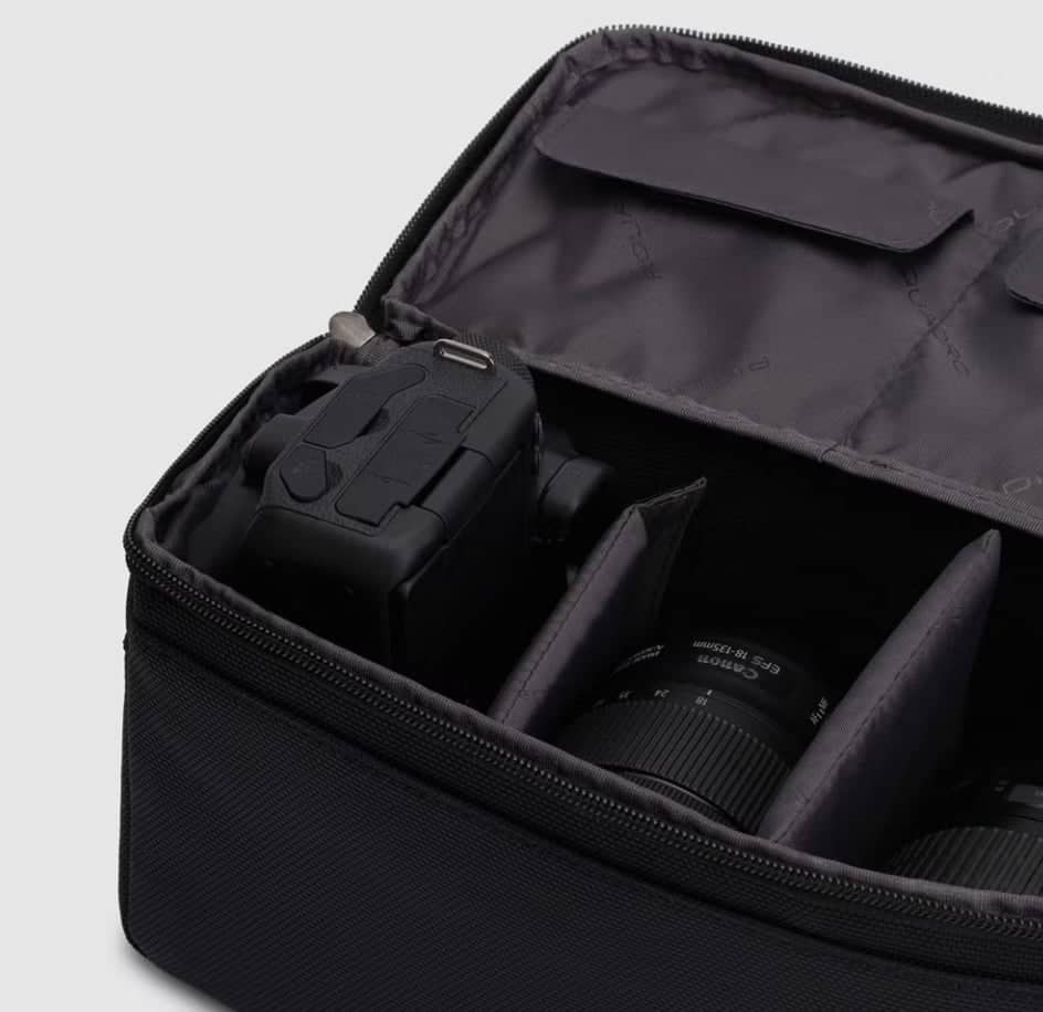 Borsa fotografica in tessuto riciclato AC5934BR2