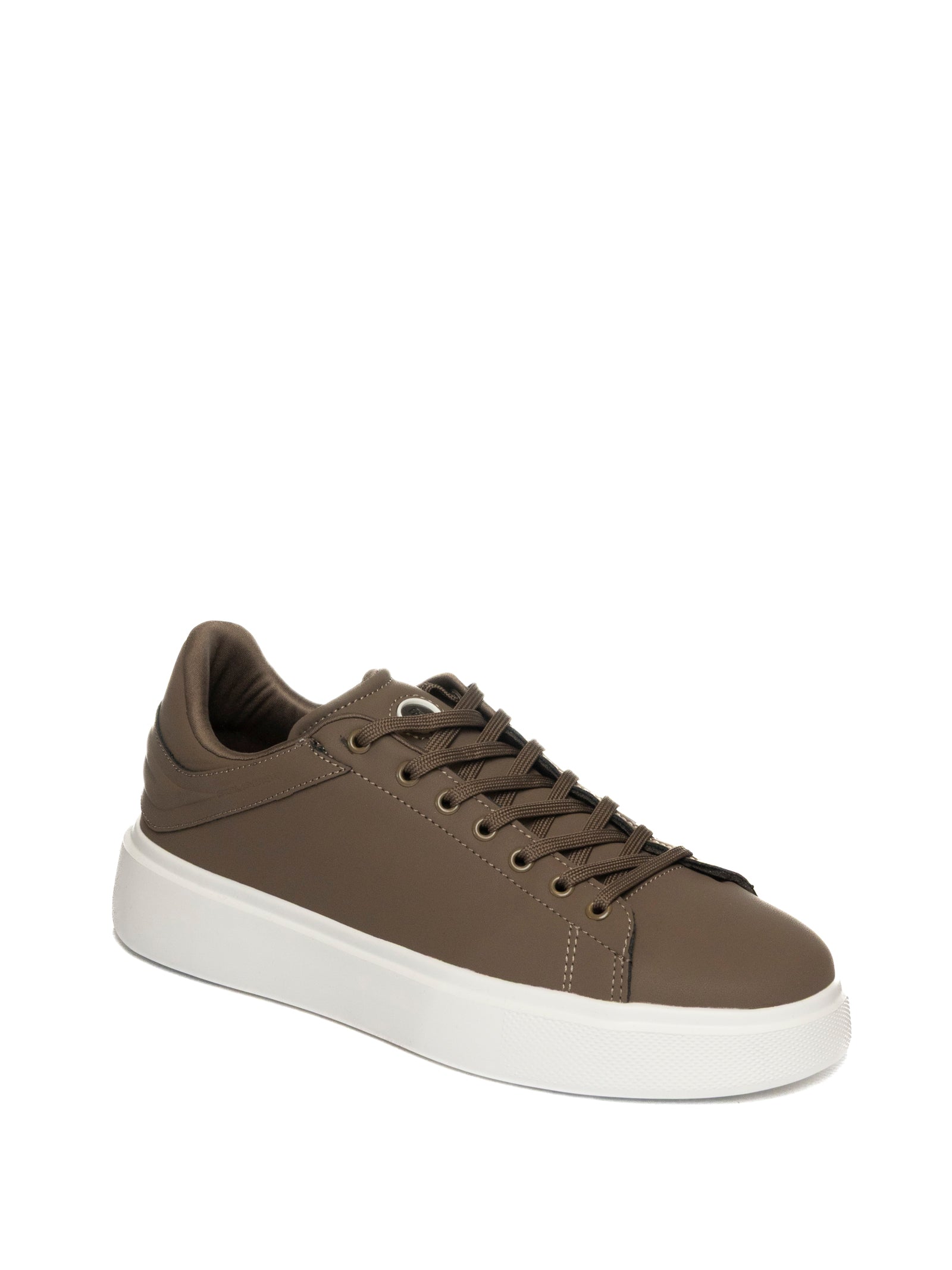 Piquadro sneakers in pelle tortora PQ7700