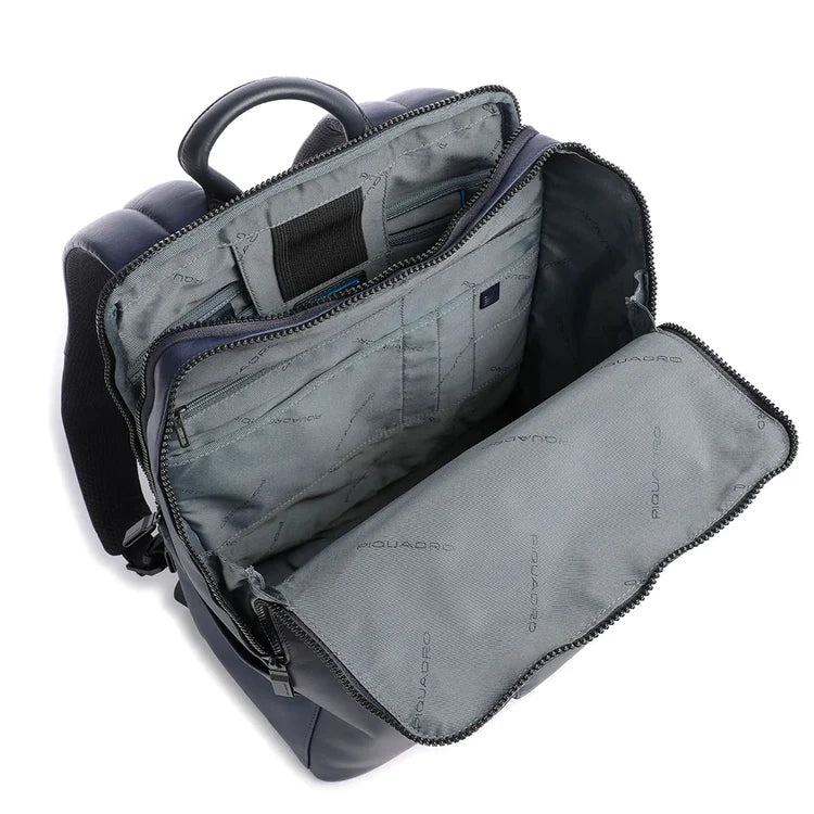 Zaino uomo Piquadro con porta Pc 14" in pelle linea Finn CA5988S123