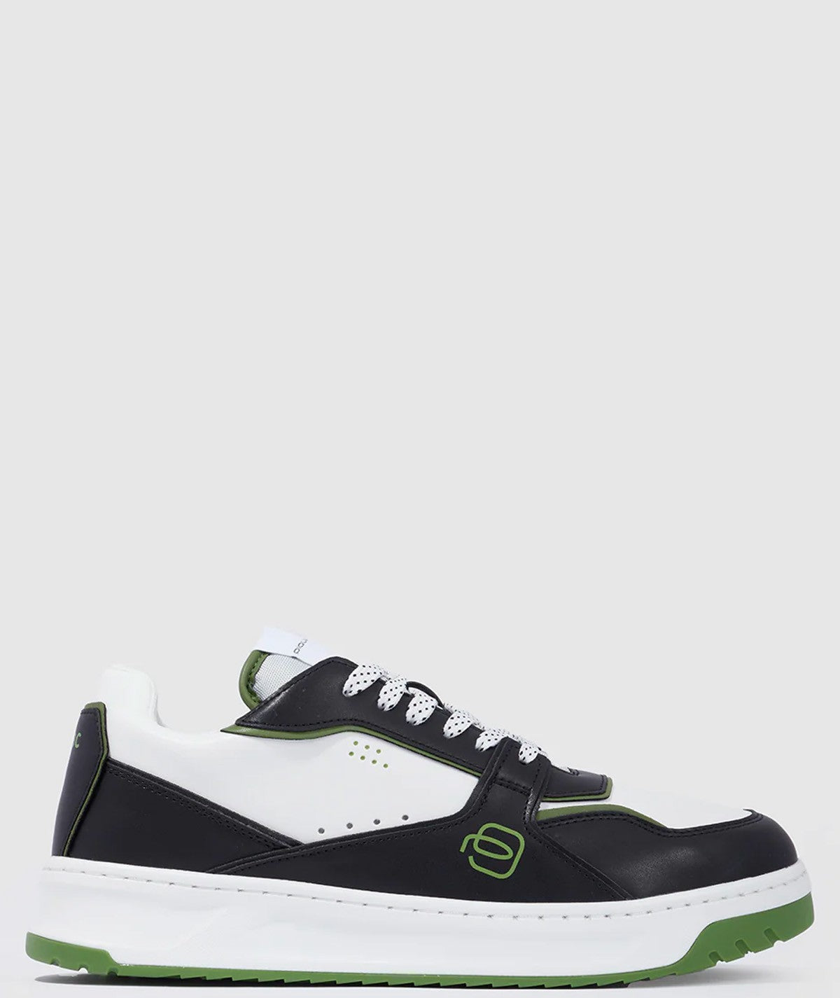 Piquadro sneakers urban in nylon nere bianche e verdi SN6171UB00
