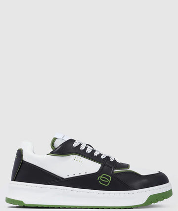 Piquadro sneakers urban in nylon nere bianche e verdi SN6171UB00
