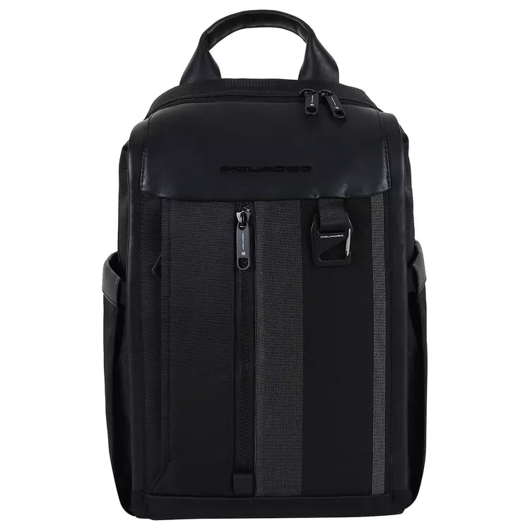 Zaino Piquadro in tessuto e pelle porta I pad