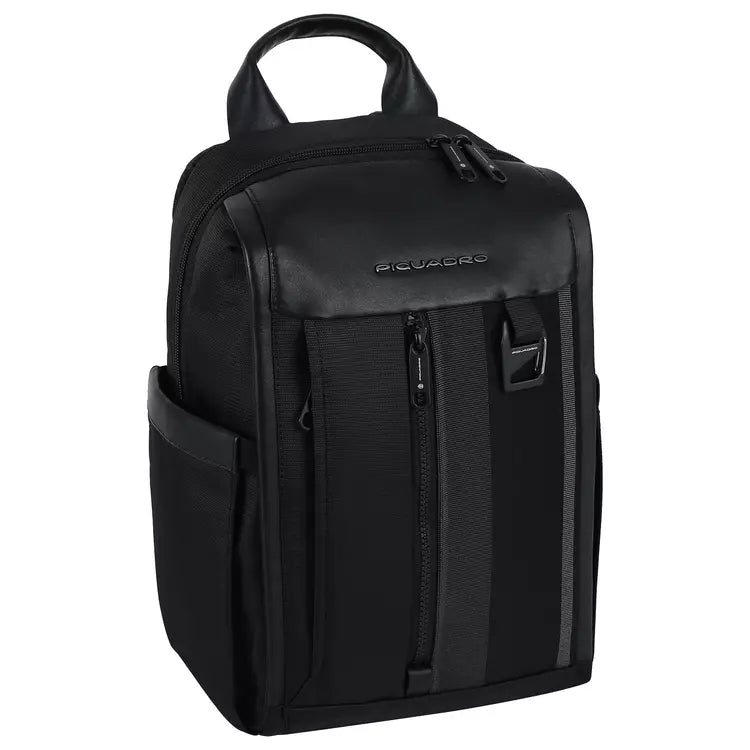 Zaino Piquadro in tessuto e pelle porta I pad