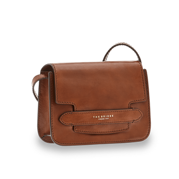 Tracolla in pelle The Bridge 04192