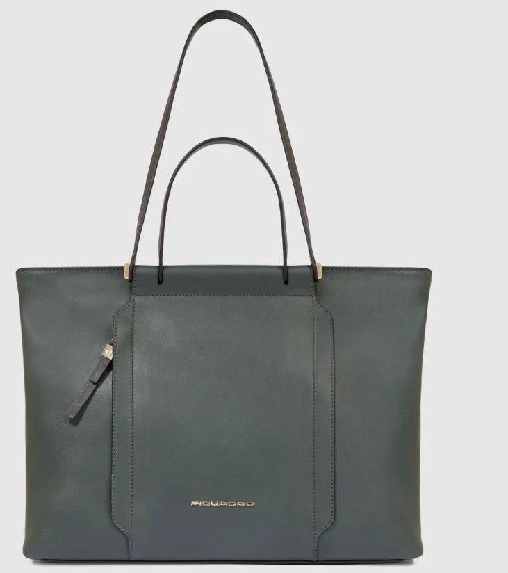 Piquadro Shopping bag in pelle-PC14”