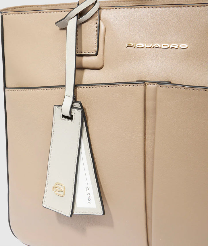 Borsa donna in pelle porta PC 15,6" BD6538W