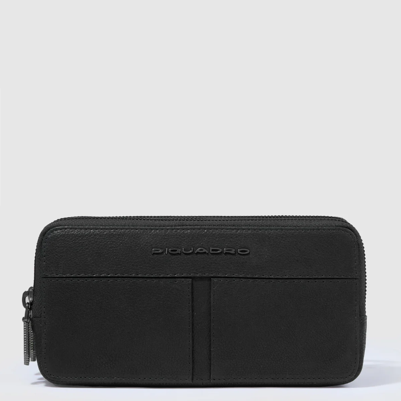 Astuccio in pelle a tre cerniere