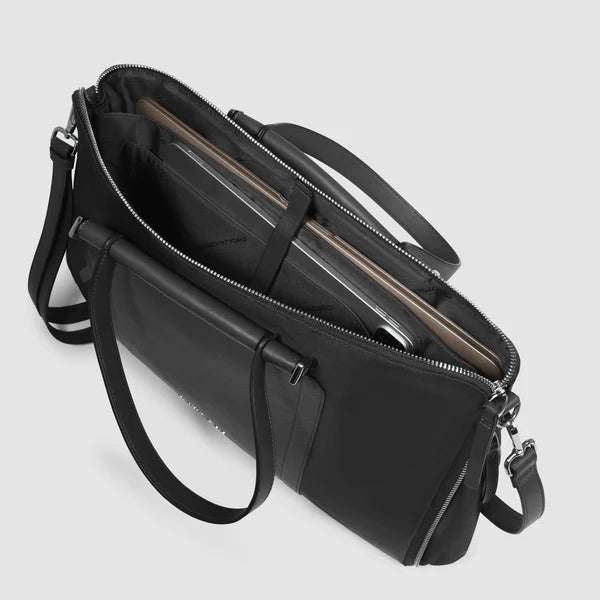 Piquadro Borsa da lavoro donna sottile porta pc 15,6"