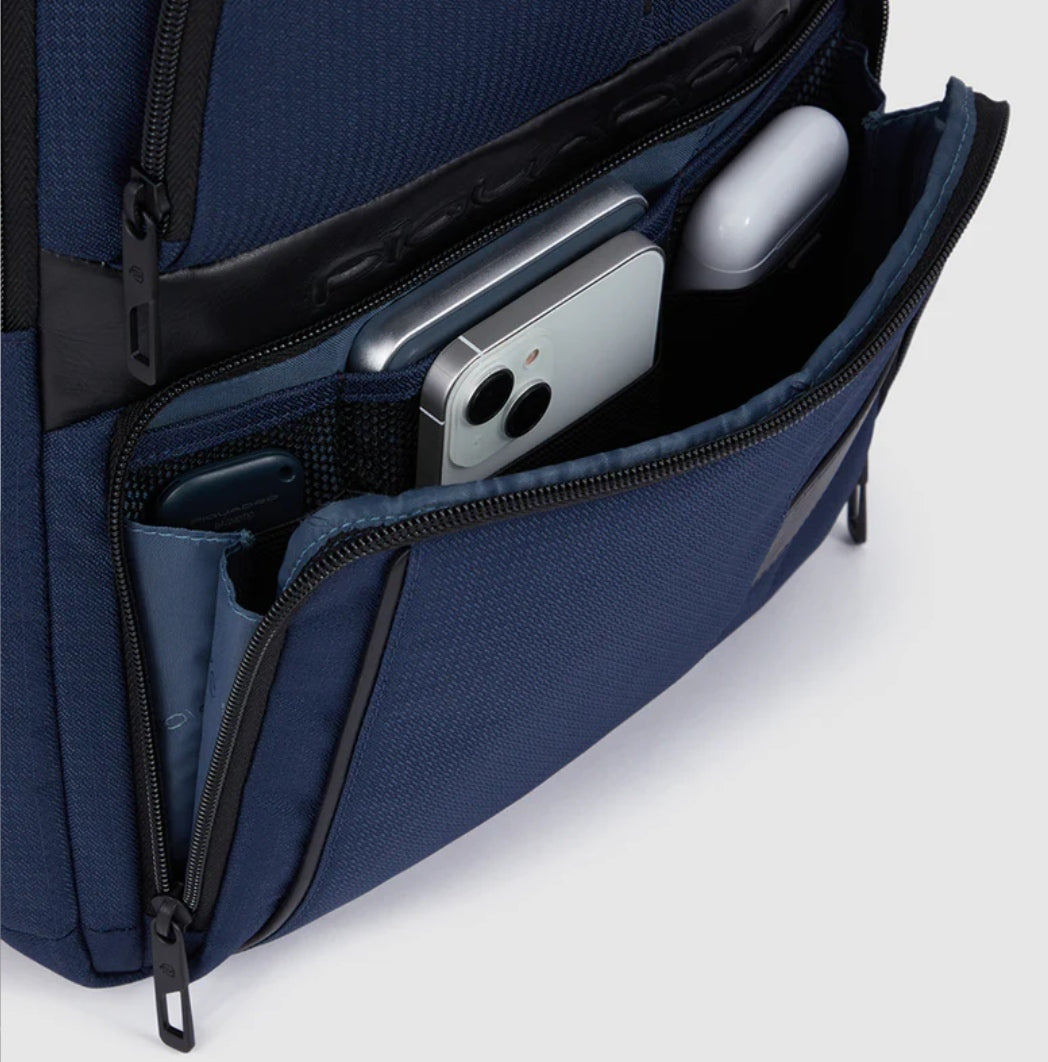 zaino Piquadro porta pc ca6238w129 in tessuto e pelle