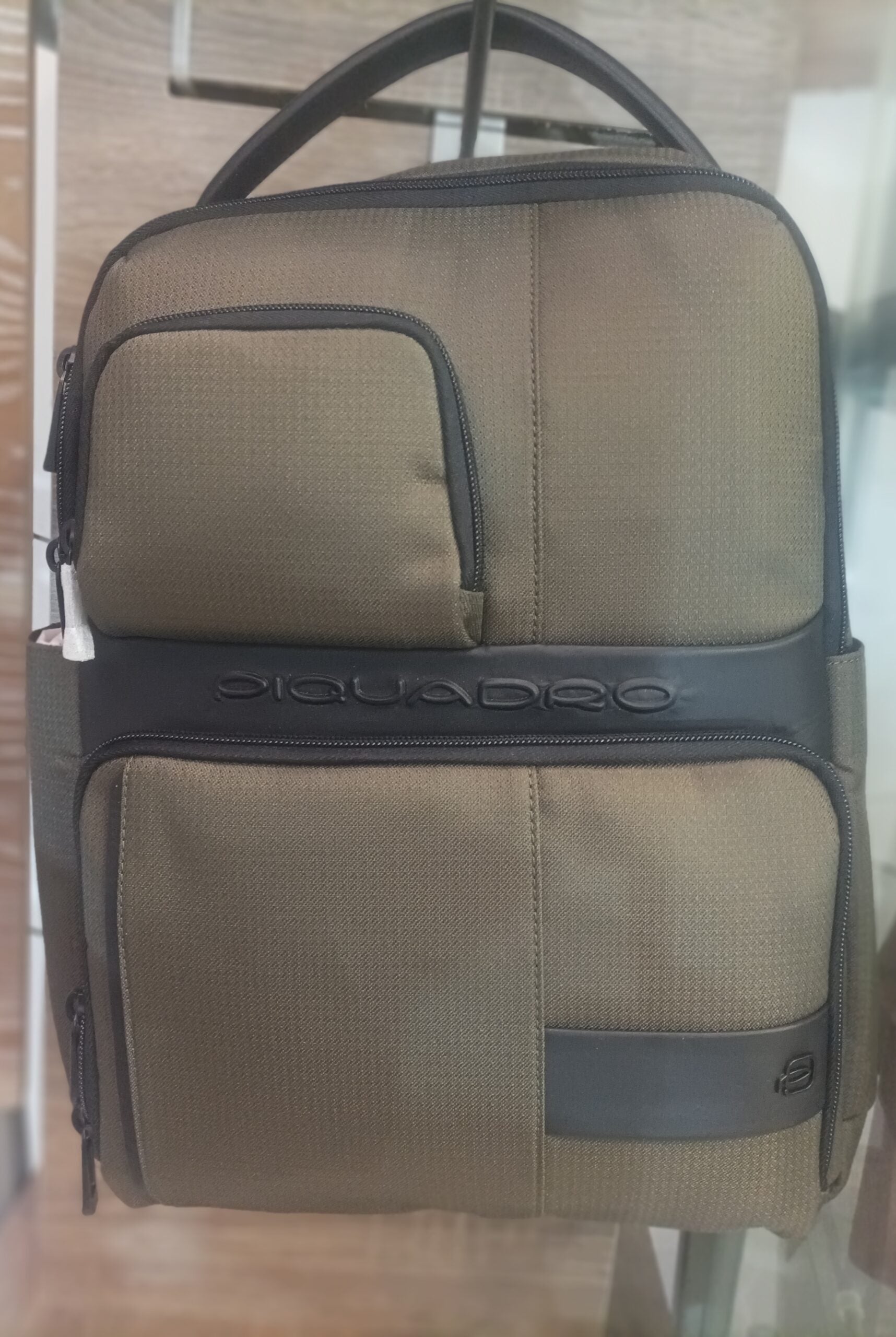 zaino Piquadro porta pc ca6238w129 in tessuto e pelle