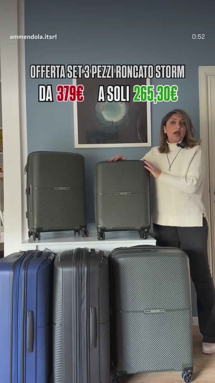 Set 3pezzi Roncato Storm